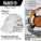 Klein Tools Hard Hat, Vented, Cap Style, 60105