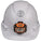 Klein Tools Hard Hat, Non-vented, Cap Style with Headlamp, 60107