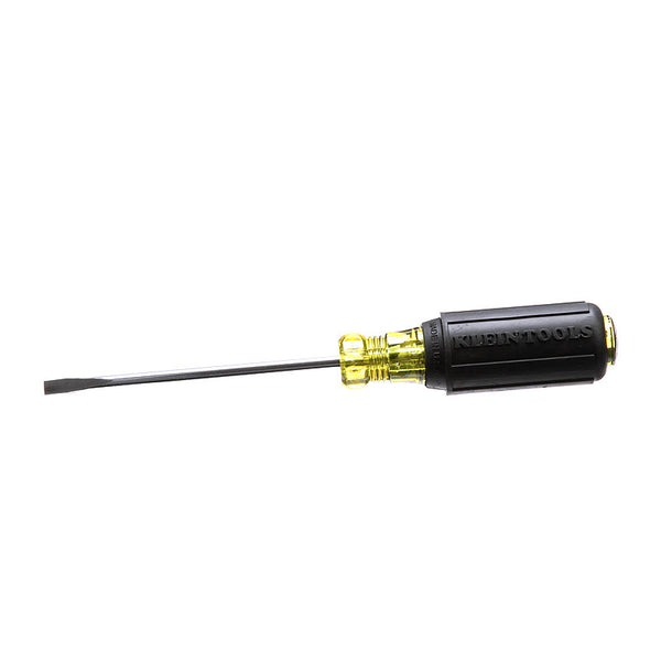 Klein Tools 601-4 3/16-Inch Cabinet Tip Screwdriver 4-Inch