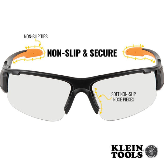 Klein Tools Professional Safety Glasses, Indoor/Outdoor Lens, 60536