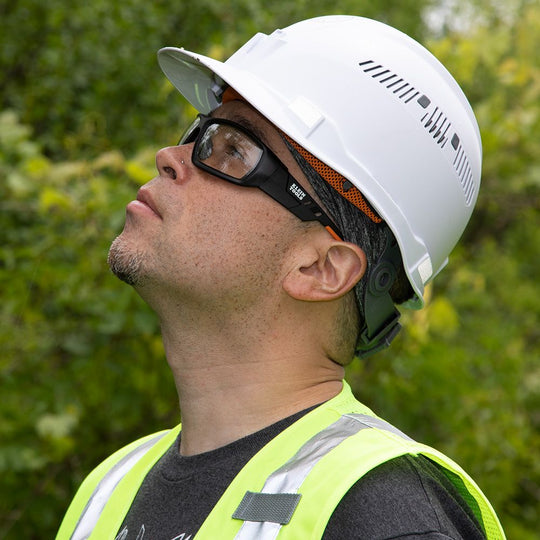 Klein Tools Professional Safety Glasses, Full-Frame, Indoor/Outdoor Lens, 60537