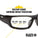 Klein Tools Professional Safety Glasses, Full-Frame, Indoor/Outdoor Lens, 60537