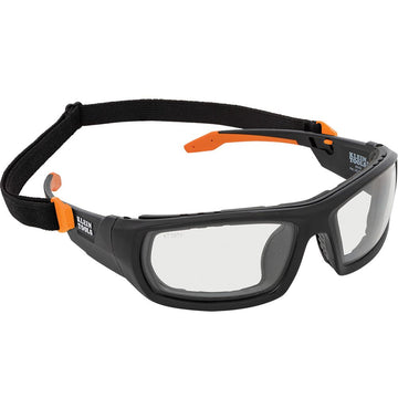 Klein Tools Professional Full-Frame Gasket Safety Glasses, Indoor/Outdoor Lens, 60538