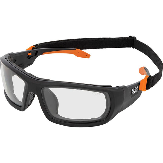 Klein Tools Professional Full-Frame Gasket Safety Glasses, Indoor/Outdoor Lens, 60538