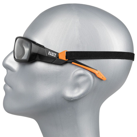 Klein Tools Professional Full-Frame Gasket Safety Glasses, Indoor/Outdoor Lens, 60538