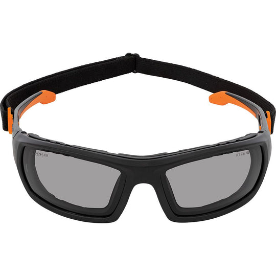 Klein Tools Professional Full-Frame Gasket Safety Glasses, Gray Lens, 60471