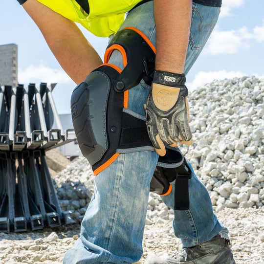 Klein Tools Heavy Duty Hinged Knee Pads, 60491