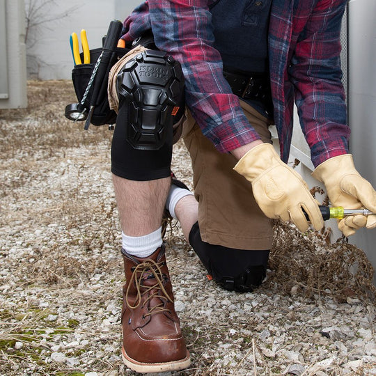 Klein Tools Heavy Duty Knee Pad Sleeves, L/XL