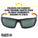 Klein Tools Professional Safety Glasses, Full Frame, Polarized Lens, 60539