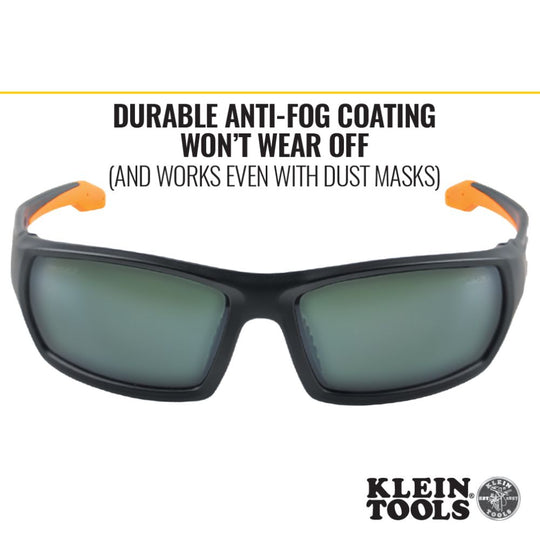 Klein Tools Professional Safety Glasses, Full Frame, Polarized Lens, 60539