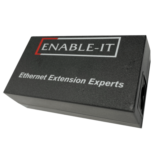 Enable-IT 61W - 56VDC Gigabit PoE+ Injector