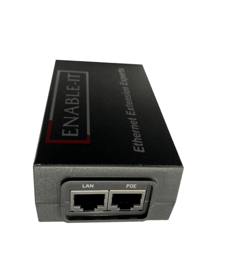 Enable-IT 2-Port Outdoor Coax Gigabit PoE Extender Kit