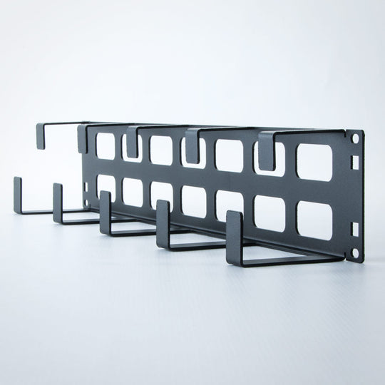 Kendall Howard Tool-less 5X D-Ring Cable Manager - 2U