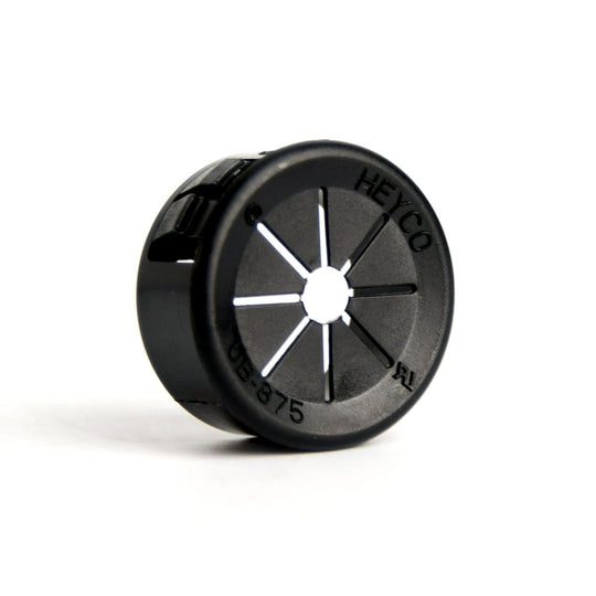 Garvin Plastic Knockout Bushing, Snap In, Star Configuration