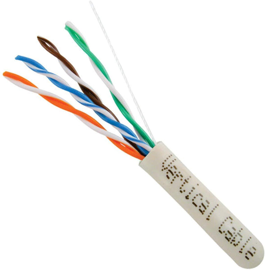 Vertical Cable 1000ft Solid Outdoor Cat5E Cable - 24AWG 350MHz UV-Rated