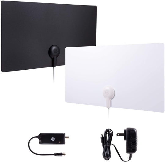 GE 33678 Ultra Edge Series Flat Amplified Indoor Antenna