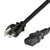 World Cord NEMA 6-20P to C13 15A 250V 14/3 SJT Power Cord - Black