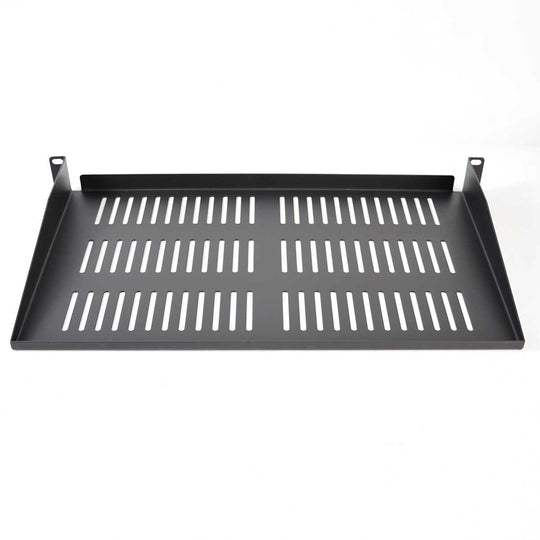 Quest 10.5 Inch 1 Unit (1U) Vented Cantilever Rack Shelf