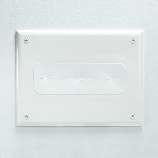 DataComm Bulk Cable Wall Plate with Flex Opening