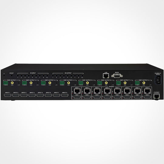 PureLink Ultra HD 8x8 HDMI to HDBaseT Matrix Switcher with PoE