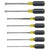Klein Tools 647 Nut Driver Set - 7 Pieces, 6 Inch Shafts