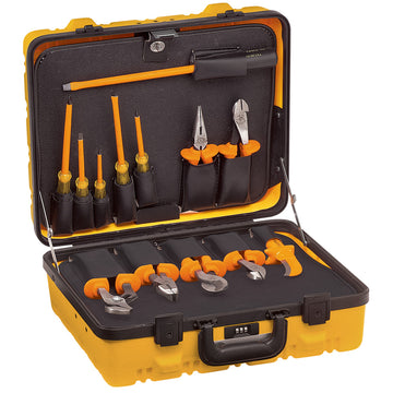 Klein Tools 33525 1000V Insulated Utility Tool Kit in Hard Case, 13-Piece