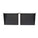 Kendall Howard  2 Unit (2U) 14 Inch Non-Vented Cantilever Rack Shelf 2 Pack