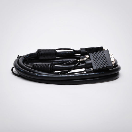 SVGA Cable with 3.5mm Audio - Double Shielded