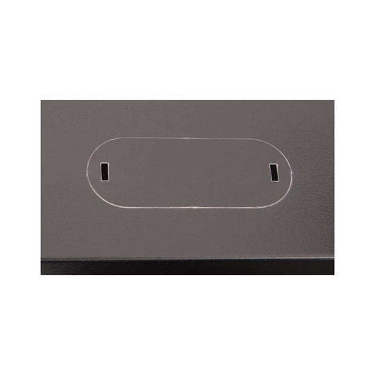 Kendall Howard LINIER Swing-Out Wall Mount Cabinet, Glass Door - 18U