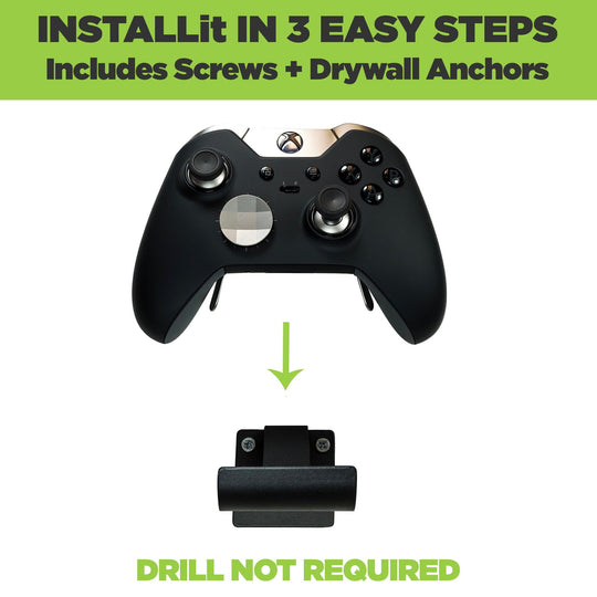 HIDEit Uni-C | Universal Controller Wall Mount - 2 Pack