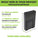 HIDEit Uni-S | Adjustable Small Electronics, Cable Box Mount + Small Computer Mount