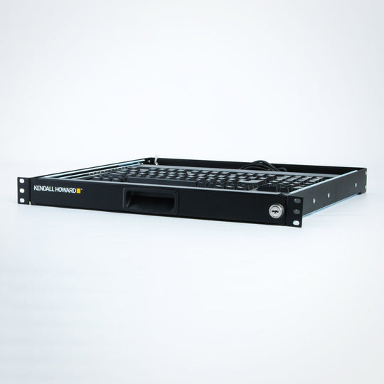 Kendall Howard 1 Unit (1U) 2 Post Rack Mount Keyboard Tray
