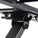 Rhino Brackets Articulating Curved and Flat Panel Single Stud TV Wall Mount w/ In-Wall Wire Hider Kit for 32-55 Inch Screens