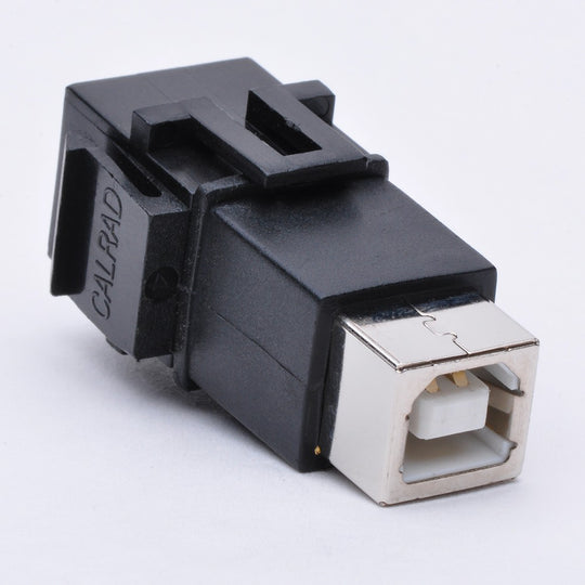 USB Keystone Jack - Type B Female to Female Coupler