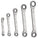 Klein Tools 68245 Reversible Ratchet Box Wrench Set, 5 Piece