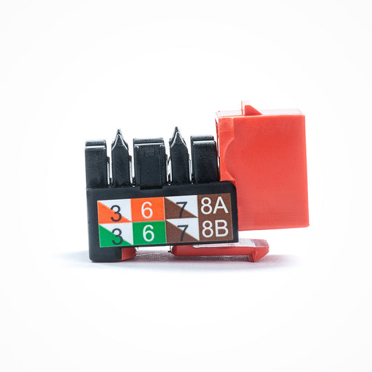 Cat5E Keystone Jack - 110 Style