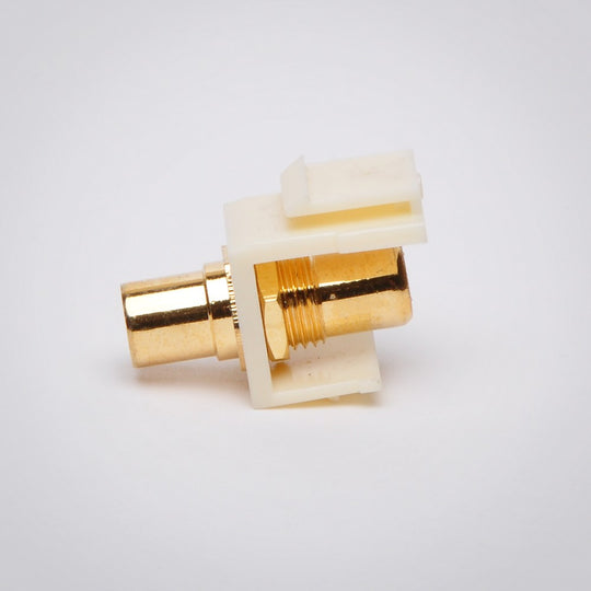 RCA Keystone Jack - Beige Insert