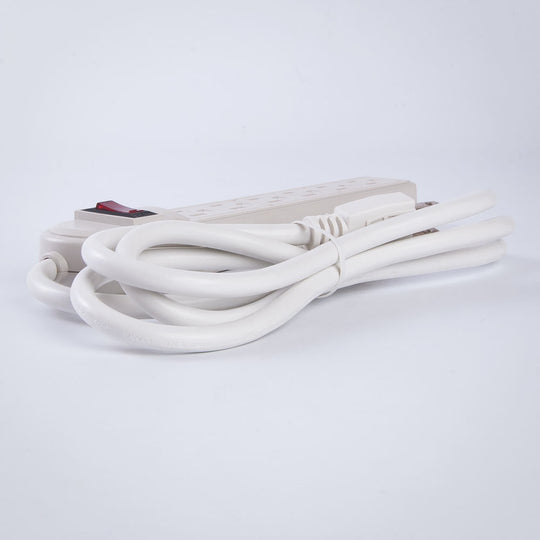 Surge Protector with 6 Outlets - 6ft