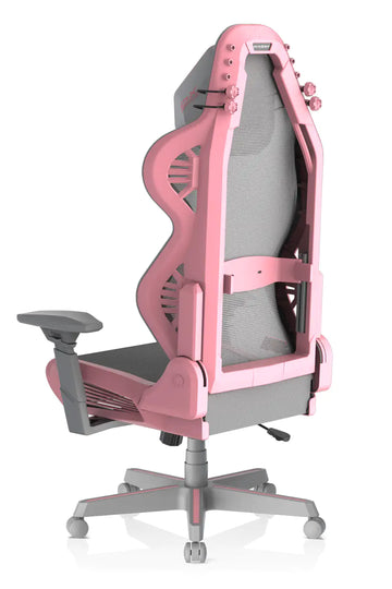 DXRacer Air Mesh Gaming Chair Modular Office Chair - Grey & Pink