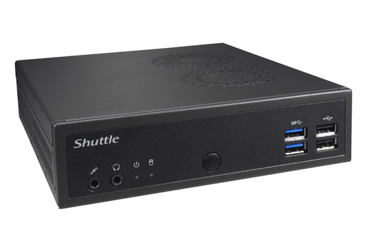 Shuttle XPC Slim DH02U Intel Kabylake Celeron 3865U, MXM GTX 1050