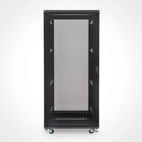 Kendall Howard LINIER® Server Cabinet, Glass/Vented Doors, 36" Depth - 27U