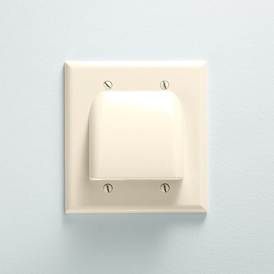 Vanco Slim Bulk Cable Wall Plate