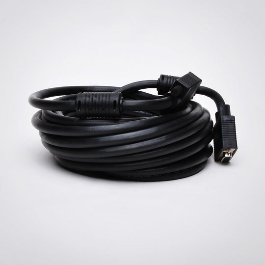 SVGA Male to Female Cable - Double Shielded with Dual Ferrites