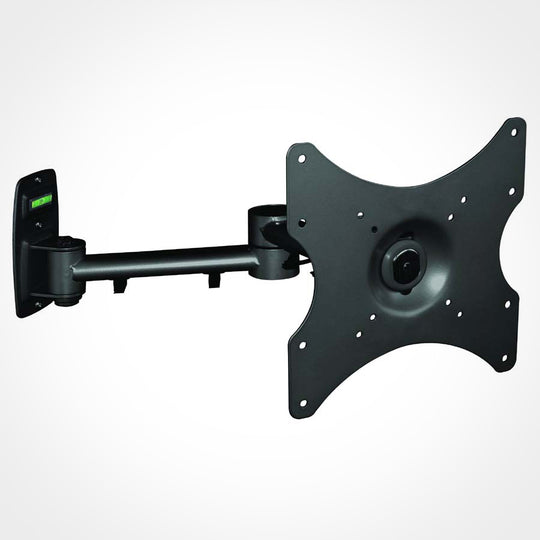 Rhino Brackets Full Motion TV Wall Mount Bracket for 23-42 Inch Screens, Single Arm