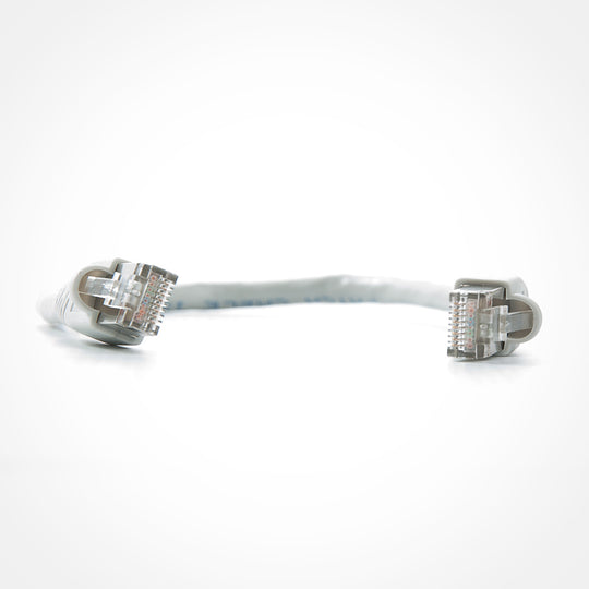 Cat6A Shielded Patch Cable - 26AWG 10G - Gray
