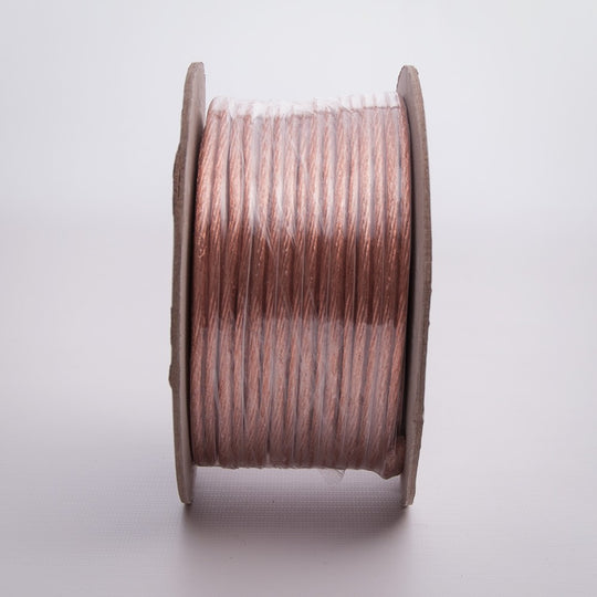 Flexible Clear Polarized Speaker Wire - 12AWG, 14AWG, 16AWG, 18AWG