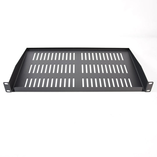 Quest 10.5 Inch 1 Unit (1U) Vented Cantilever Rack Shelf