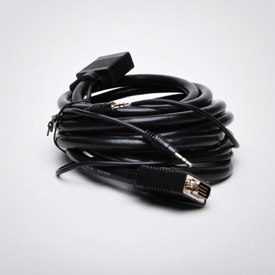 SVGA Cable with 3.5mm Audio - Double Shielded