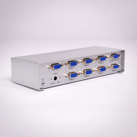 VGA Splitter - 8 Ports 450 MHZ