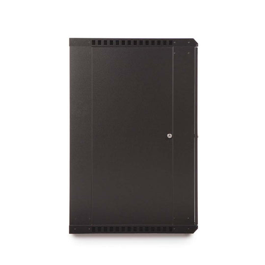Kendall Howard LINIER Fixed Wall Mount Cabinet, Glass Door - 18U